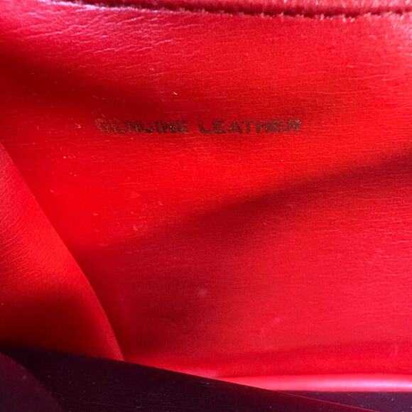 VTG Koret Purse Handbag Black Leather Top Handle Flap Close Coin Purse Retro MCM - Picture 13 of 16